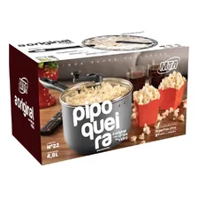 Pipoqueira Mta Antiaderente 4,8 Tampa Vidro Temperado Cor Cereja Foto mini 4