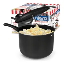 Pipoqueira Nigro AlumÃnio Antiaderente Reforçada 4,5l Preto Foto mini 2