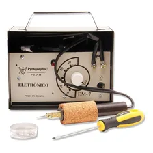 Pir贸grafo Palante - Em-7 Piroart - 40 Temperaturas - Bivolt 110V/220V Foto mini 1