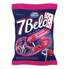 Pirulito 7 Belo Framboesa Pacote 500g Arcor JR Foto mini 1