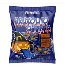 Pirulito Bruxolito Pinta Língua 120g Tutti-frutti Florestal Foto  mini 1