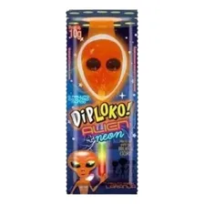 Pirulito Diploko Alien Brilha No Escuro Neon Foto mini 2