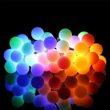 Pisca 100 Led 127v Colorido 8 Funções 8m Cerejinha Bolinha 110v Foto mini  3