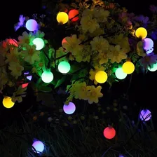 Pisca 100 Led 127v Colorido 8 Funções 8m Cerejinha Bolinha 110v Foto mini 4