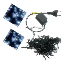 Pisca 100 Led Luz Enfeite Para Árvore De Natal 127v 2.3w Cor Das Luzes Branco Foto mini 3