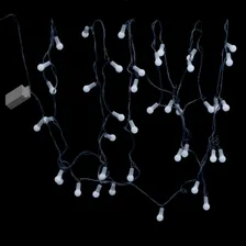 Pisca 40 Bolinhas Decoração Casamento Festas Branco Quente Luzes Branco-frio 110v/220v Foto mini 3