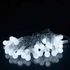 Pisca 40 Bolinhas Decoração Casamento Festas Branco Quente Luzes Branco-frio 110v/220v Foto mini 2