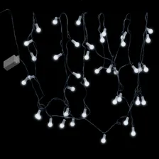 Pisca 40 Bolinhas Decoração Casamento Festas Branco Quente Luzes Branco-frio 110v/220v Foto mini 4