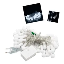 Pisca 40 Bolinhas Decoração Casamento Festas Branco Quente Luzes Branco-frio 110v/220v Foto mini 1