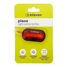 Pisca Light Traseiro Super Brilho 2 Funções Bike - Elleven Foto mini 1
