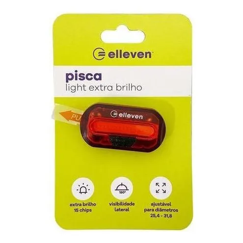Pisca Light Traseiro Super Brilho 2 Funções Bike - Elleven Foto 1