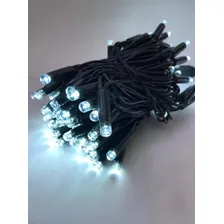 Pisca Pisca Decoração Natal Fio Verde 100 Leds Branco 10m 220V Foto  mini 1