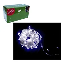 Pisca Pisca Led 100 Lâmpadas Branca Enfeite Natal Decoração Foto mini 2