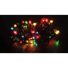 Pisca Pisca Led Colorido Luz Natal 100 Lâmpadas 127v Foto mini  2