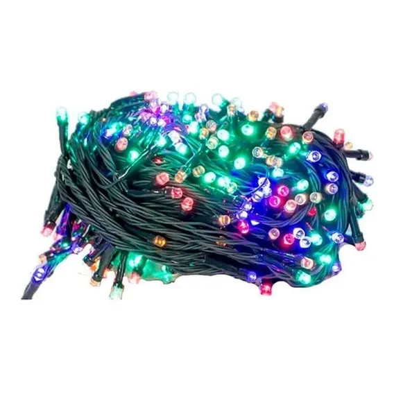 Pisca Pisca Led Colorido Luz Natal 100 Lâmpadas 127v Foto 1