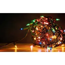 Pisca Pisca Led Colorido Luz Natal 100 Lâmpadas 110v Foto mini 4