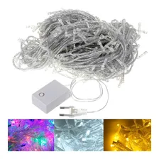 Pisca Pisca Led De Natal 100 Lâmpadas Coloridas/brancas 10m 220v Foto mini 1