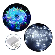 Pisca Pisca Led Natal 100 Led 10 Mts 8 Funções 127v Env Já Foto  mini 1