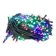 Pisca Pisca Led Natal Colorido 100 Leds 8 Funções Foto  mini 1