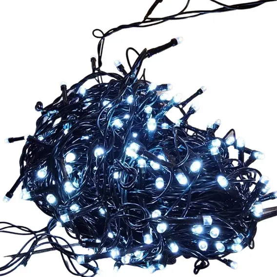 Pisca Pisca Natal 100 Leds 10 Metros Natalino Enfeite Arvore Foto 1
