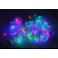 Pisca Pisca Natal 12 Bolas 3m Led 8 Modos Arvore De Natal Foto mini  2