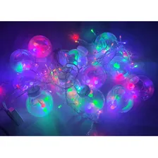 Pisca Pisca Natal 12 Bolas 3m Led 8 Modos Arvore De Natal Foto mini  3