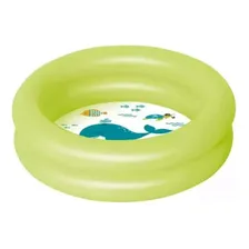 Piscina Banheira Infantil Inflável Verde 28 Litros Mor Foto mini 1