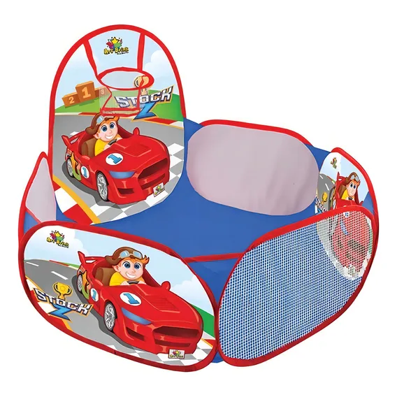 Piscina Bolinha Cercadinho Bebe Infantil Chiqueirinho Cesta Foto 1