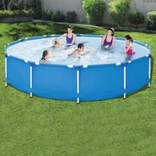 Piscina Circular 7.000 Litros Azul Mor Resistente Cor Piscina 7 Mil Litros Azul Foto mini 2