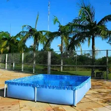 Piscina Com Armação 1.500l E Capa Para Piscina 1500l Mor Foto mini 3