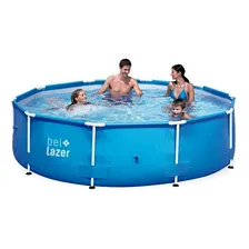 Piscina Com Armação 7.000 Litros + Capa + Forro Belfix Foto mini 4