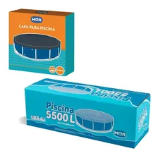 Piscina Com Armação E Capa 5.500 Litros 0,77x3 Metros Mor Foto mini 4