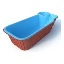 Piscina De Fibra - Com Borda Foto mini 1
