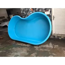 Piscina De Fibra De Vidro Modelo Feijãozinho 2000 L Foto mini  3