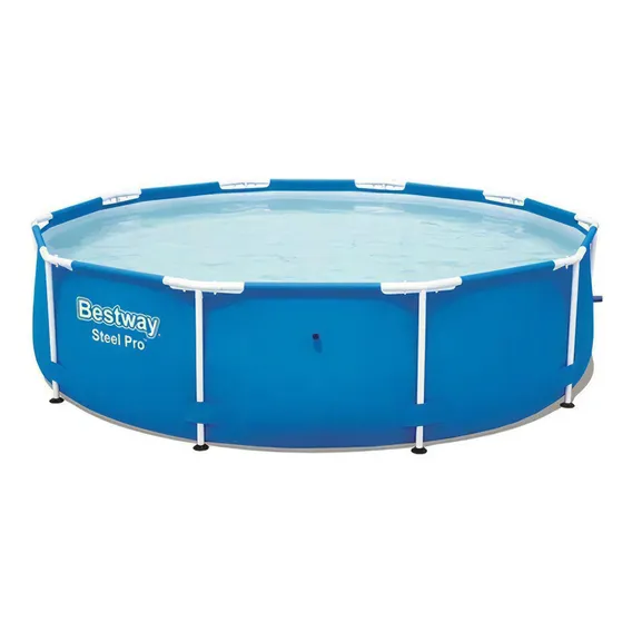 Piscina Estruturada 4.678l Circular Bestway Verão Em Pvc Foto 1