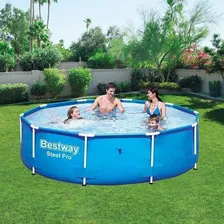 Piscina Estruturada 4.678l Circular Bestway Verão Em Pvc Foto mini 2