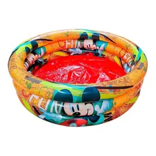 Piscina Infantil Inflável 100 Litros Colorida + 50 Bolinhas Foto mini 4