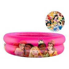 Piscina Infantil Inflável Princesas Disney 37 Litros Etitoys Foto mini 3