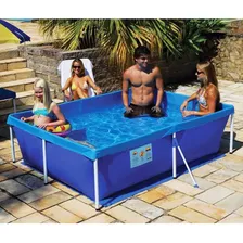 Piscina Infantil Retangular Estrutural Pvc 2000 Litros - Mor Foto mini 4