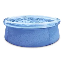 Piscina Inflável Infantil 1000 Litros Vollo 168x51cm Vv17552 Cor Azul Foto mini  3
