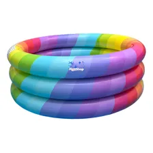 Piscina Inflável Infantil Com Bolinhas 80 Litros Cor Índigo Foto mini 3