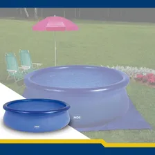 Piscina Inflavel Redonda 4600 Litros Piscina Inflavel Mor Cor Azul Foto mini 4