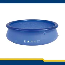 Piscina Inflavel Redonda 4600 Litros Piscina Inflavel Mor Cor Azul Foto mini 3