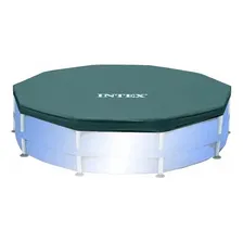 Piscina Intex 5000 Litros Estrutural Prism 110v Capa Forro Cor Cinza Foto mini 4