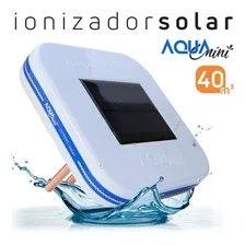 Piscina Limpa Sem Cloro Ionizador Solar Até 40000 Litros Foto mini  2