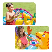 Piscina Playground Mundo Dos Dinossauros - 290 Litros- Intex Foto mini 4