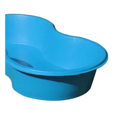 Piscina Polietileno 100 Litros Azul Afort Feijão Foto mini  3