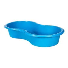 Piscina Polietileno 100 Litros Azul Afort Feijão Foto  mini 1