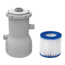 Piscina Retangular 7800 Litros Com Bomba Avenli Cor Cinza 110V Foto mini  2