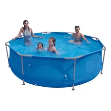 Piscina Sunfit 5000 litros com bomba filtro 110v cor azul Foto mini 2